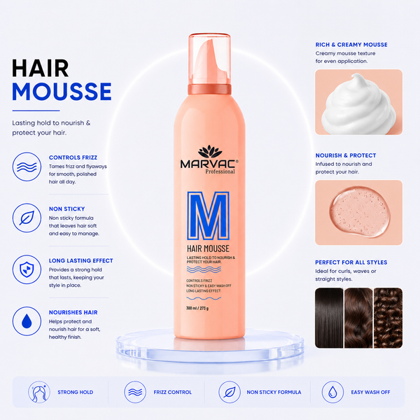 Marvac Hair Mousse 180ml - ...