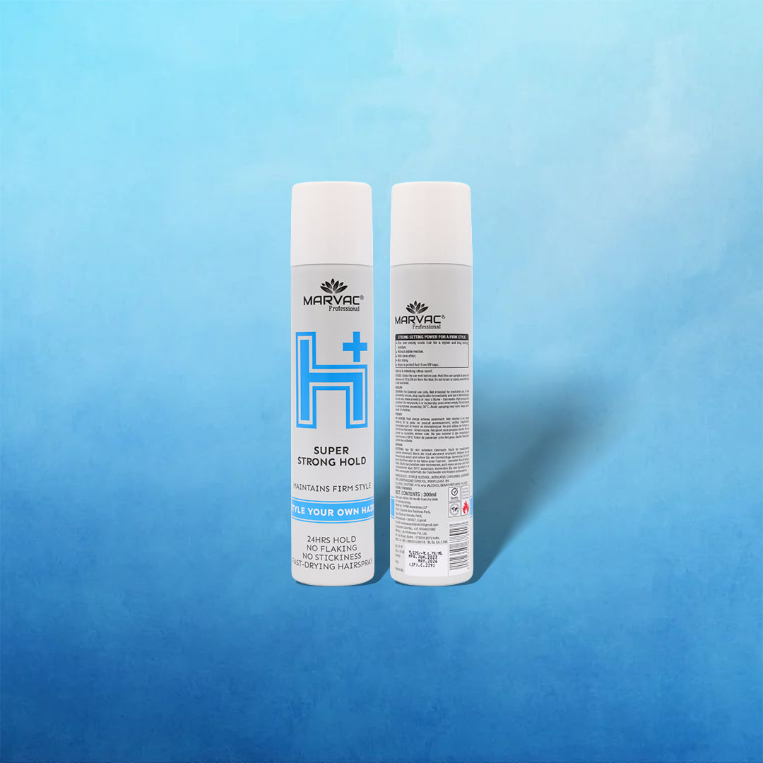 MARVAC H+ SUPER STRONG HOLD HAIR SPRAY 300ML