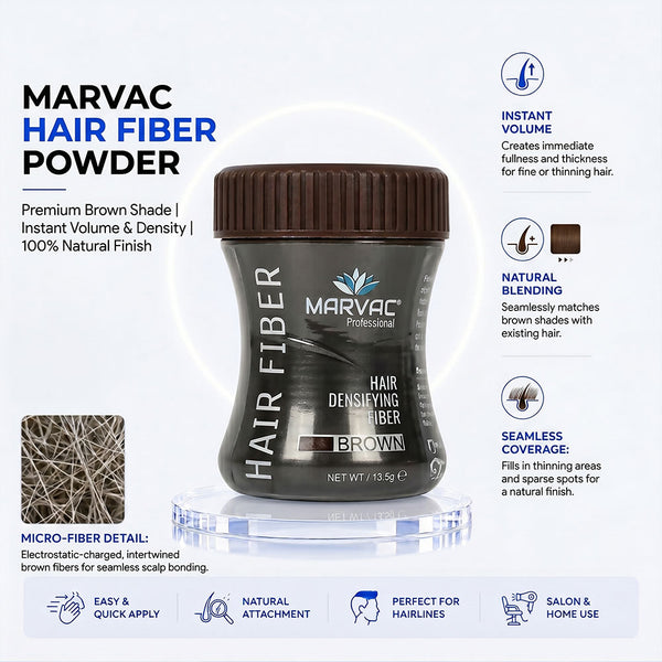 Marvac Hair Fiber Powder Br...