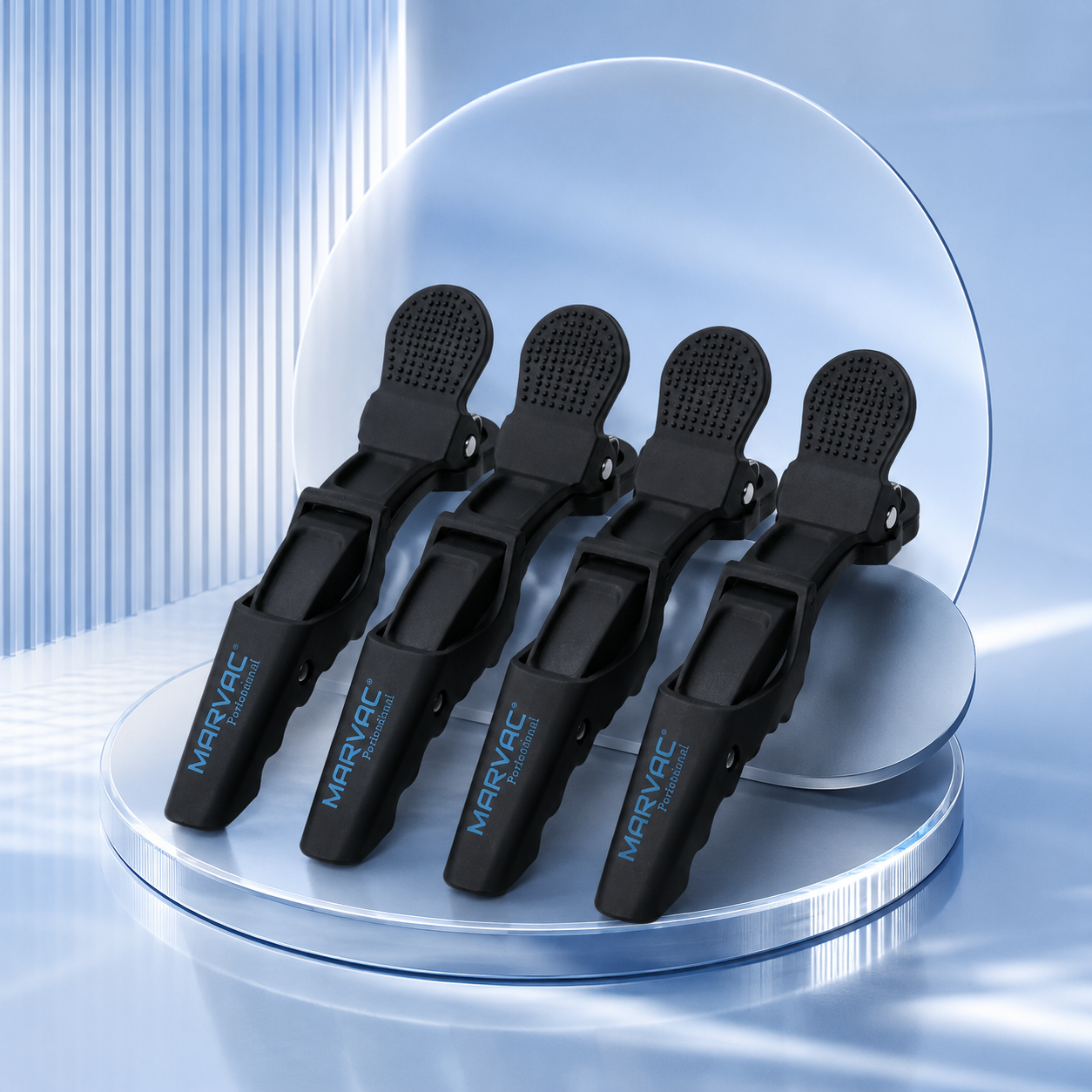 Marvac Crocodile Hair Clips for Sectioning - Strong Hold Salon Clips