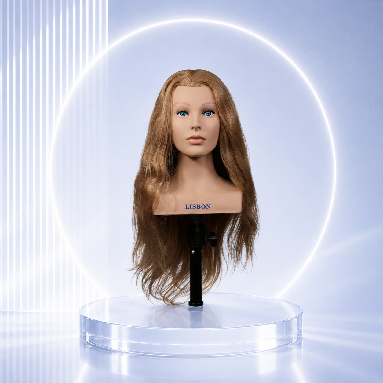 Marvac Lisbon Hair Dummy - Training Mannequin for Styling Practice