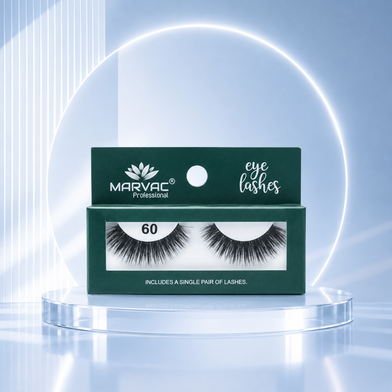 Marvac Eyelash 60 - Natural Volume False Eyelashes