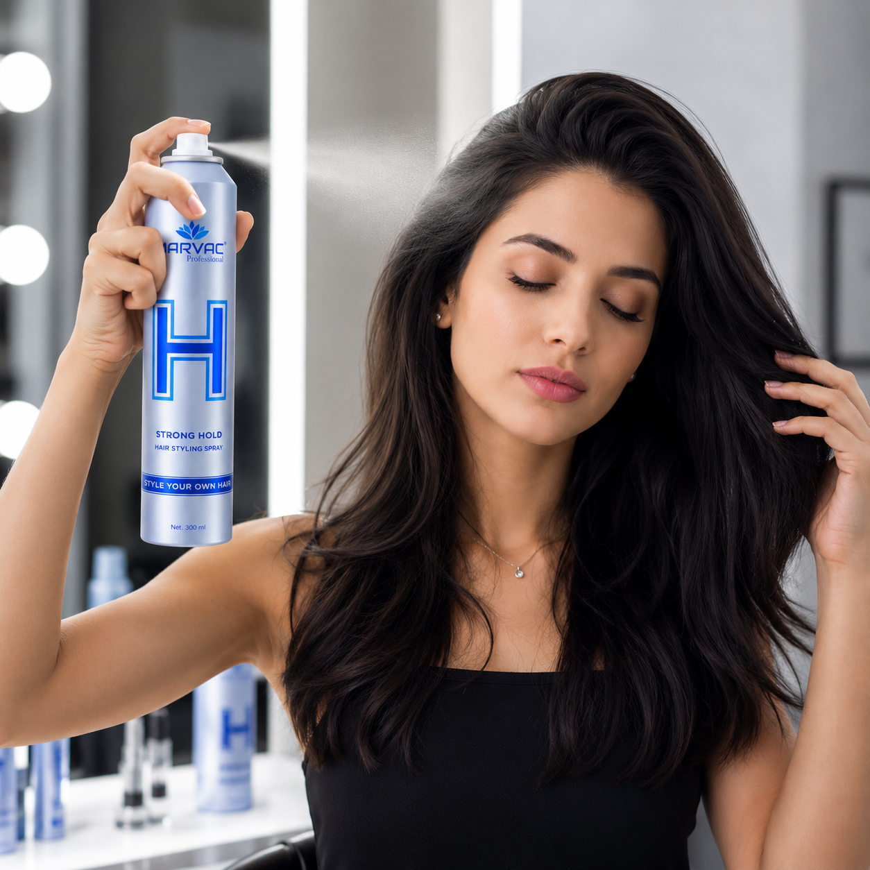 Marvac H Strong Hold Hair Spray 300ml