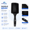 MARVAC Professional Large Paddle Hair Brush for Detangling & Styling