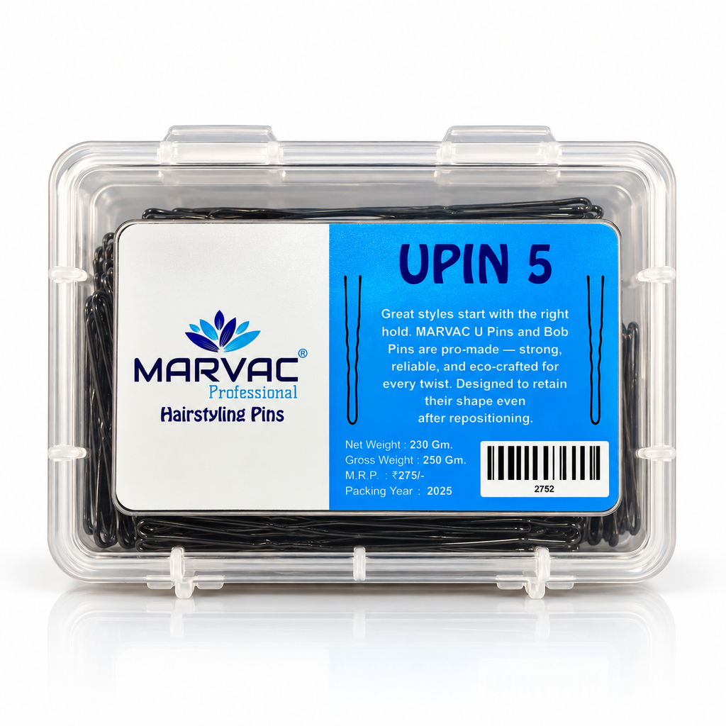 Marvac U Pin No.5 230g - Hair Pins for Neat Buns & Everyday Styling