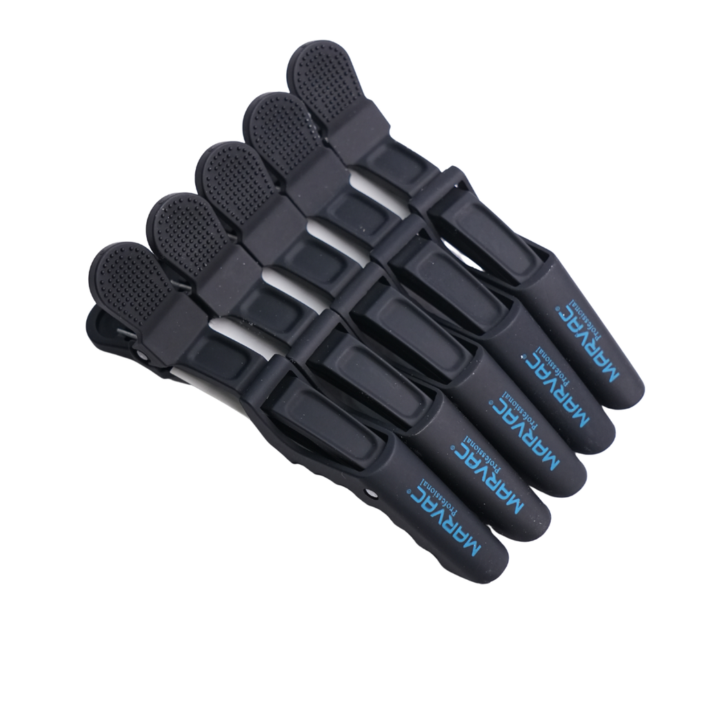 Marvac Crocodile Hair Clips for Sectioning - Strong Hold Salon Clips