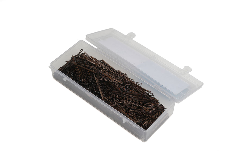 Marvac Thin U Pins 100g - Hair Pins for Bun & Bridal Hairstyles