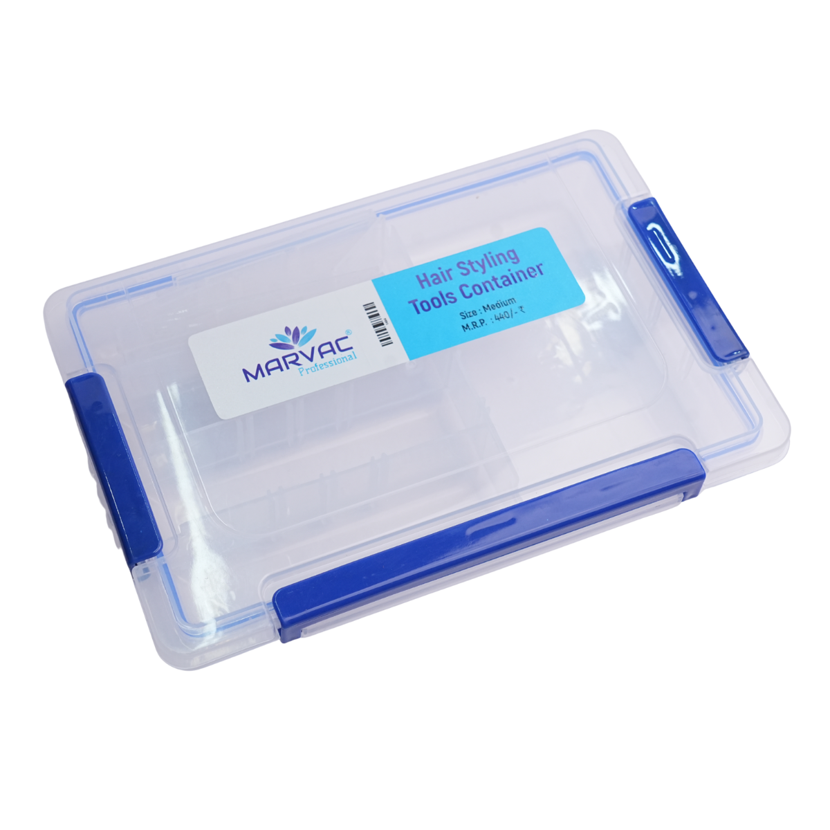 Marvac medium hair styling tools container salon storage box for organizing hair accessories and tools