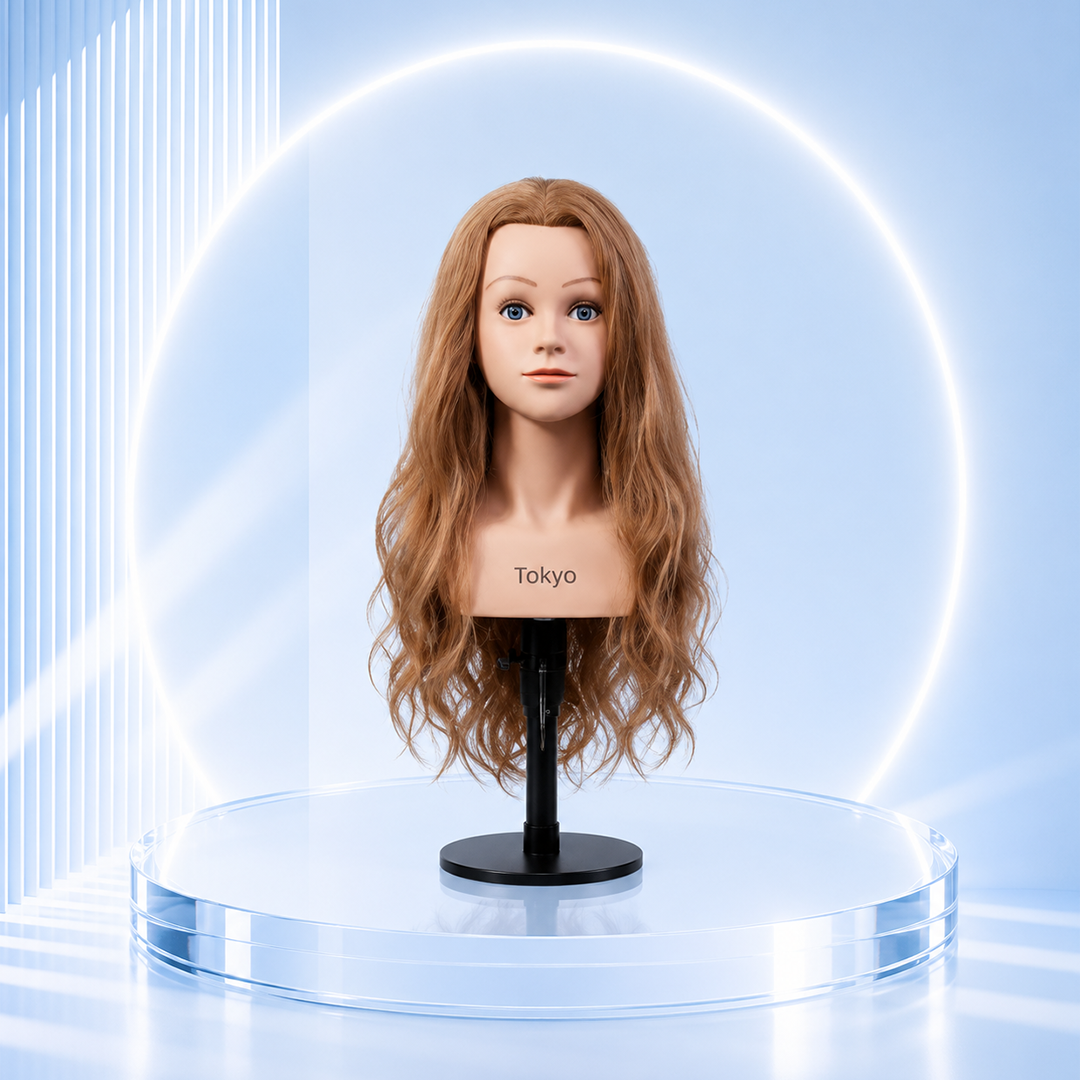 Marvac Tokyo Hair Dummy - Training Mannequin for Styling Practice
