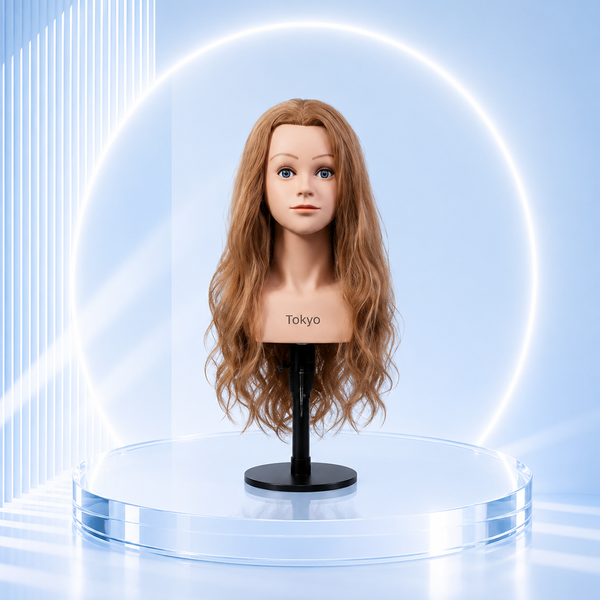 Marvac Tokyo Hair Dummy - Training Mannequin for Styling Practice