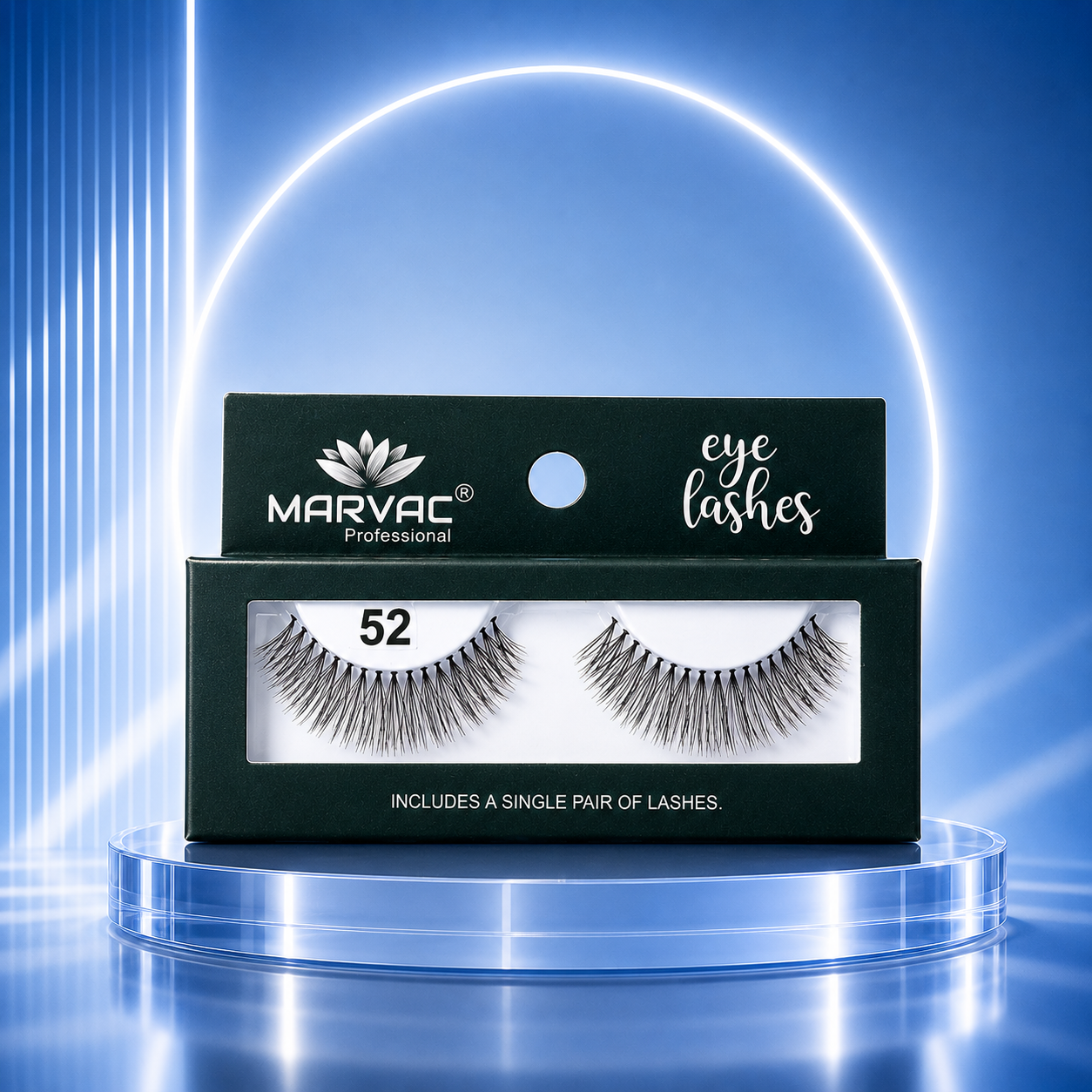 Marvac Eyelash 52 - Natural Volume False Eyelashes