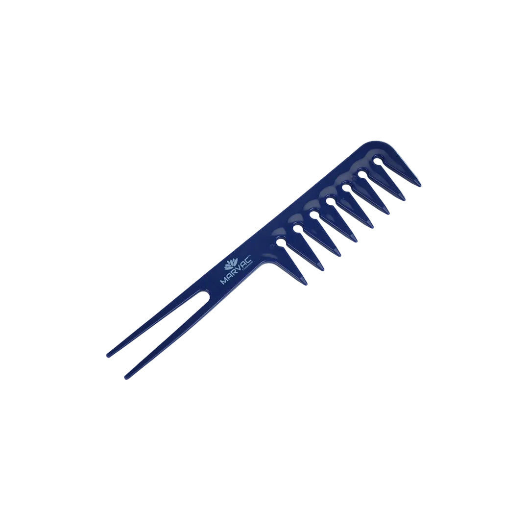 Hair finishing comb for smooth styling and detailing