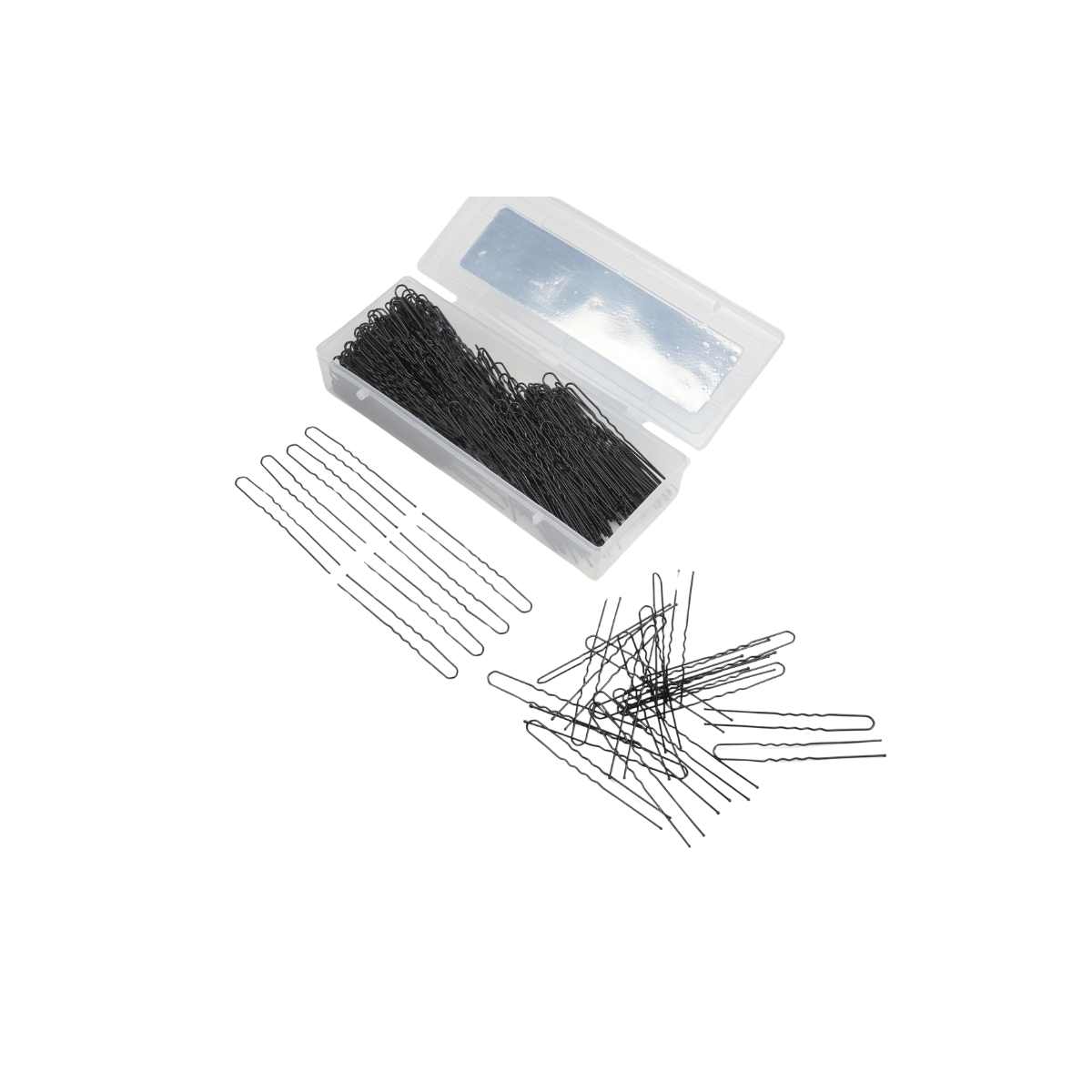 Heavy duty U pins No 8 for bun and thick hair 500g pack