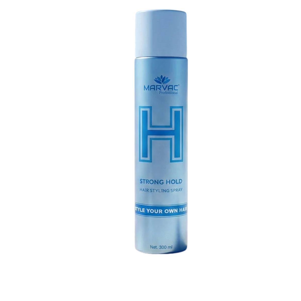 Marvac H Strong Hold Hair Spray 300ml professional salon styling spray for long lasting hairstyles