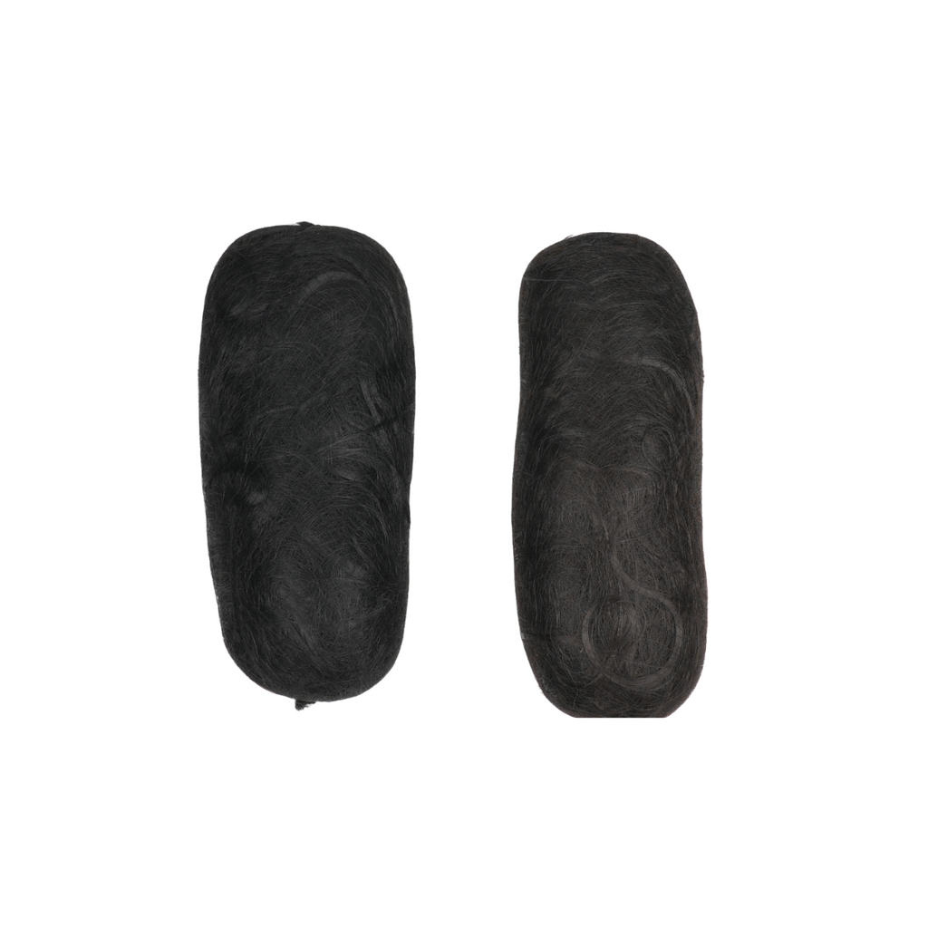 Black hair bun stuffing tool set for women salon and bridal hair styling MARVAC