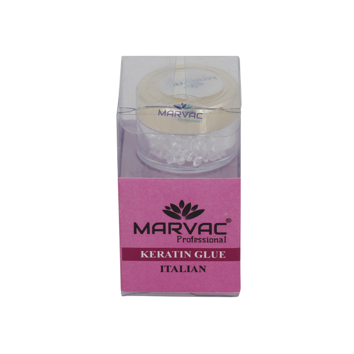 Marvac Italian Keratin Glue for Hair Extensions professional salon bonding glue