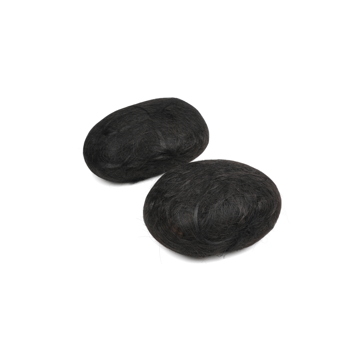 MARVAC Stuffin Hair Bun pack of 5 black hair bun maker for easy bun styling and volume hair accessory