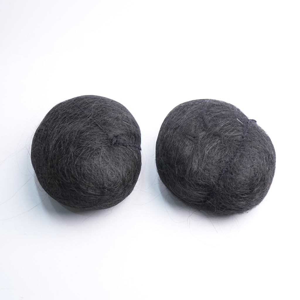 set of black hair bun round stuffin bun maker for women easy bun styling tool for bridal and daily use
