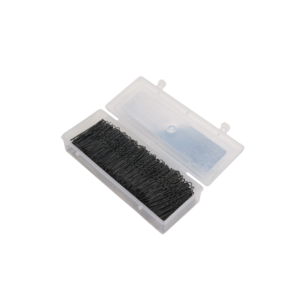Metal U pins No 8 500g bulk pack for salon bun styling