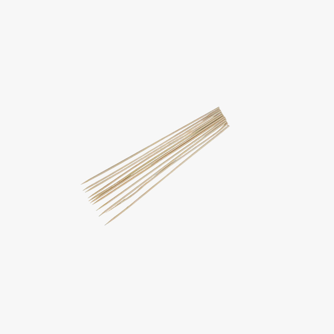 Strong-hold professional hair sticks for bun styling – 12 pcs beige salon hair forks by MARVAC