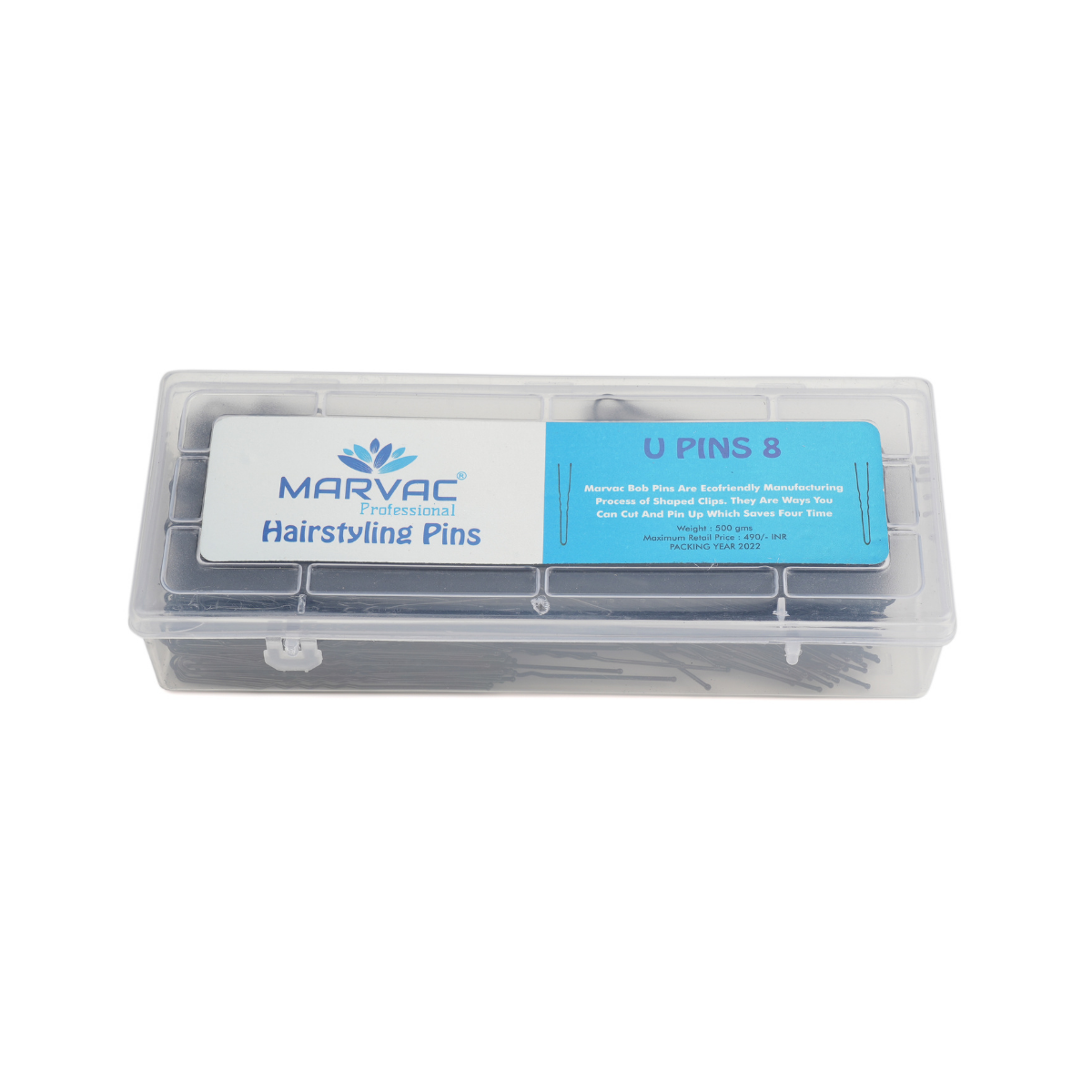 U pins No 8 500g storage box for professional salon use